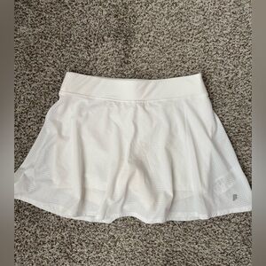 Prince White Tennis Skirt